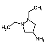 CAS 登录号：70180-92-6， 1,2-二乙基-4-吡唑烷胺