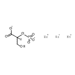 CAS#: 70195-25-4， Trisodium 3-hydroxy-2-(phosphonatooxy)propanoate