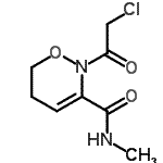 CAS 登录号：70236-00-9， 2-(氯乙酰基)-N-甲基-5,6-二氢-2H-1,2-恶嗪-3-甲酰胺