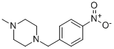 structure of CAS# 70261-81-3, 1-Methyl-4-[(4-Nitrophenyl)Methyl]-Piperazine;1-Methyl-4-(4-Nitrobenzyl)Piperazine-1,4-Diium;Zinc00041566
