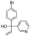 CAS 登录号：70263-43-3， alpha-(4-溴苯基)-alpha-乙烯基吡啶-3-甲醇