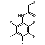 结构式 CAS# 70426-73-2, 2-氯-N-(五氟苯基)乙酰胺