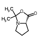 CAS 登录号：704905-36-2， (7aS)-3,3-二甲基四氢-1H-吡咯并[1,2-c][1,3]恶唑-1-酮