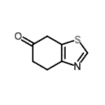 structure of CAS# 70590-43-1, 4,7-Dihydro-1,3-benzothiazol-6(5H)-one;4,5-dihydrobenzo[d]thiazol-6(7H)-one
