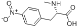 structure of CAS# 70663-55-7, N-Methyl-4-Nitro-L-Phenylalanine;N-ALPHA-METHYL-L-4-NITROPHENYLALANINE;N-METHYL-4-NITRO-L-PHENYLALANINE;N-ME-P-NITRO-PHENYLALANINE