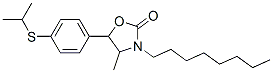 CAS#: 70687-99-9， 4-Methyl-5-[4-[(1-Methylethyl)Thio]Phenyl]-3-Octyloxazolidin-2-One