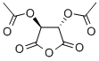 structure of CAS# 70728-23-3, (3S,4S)-3,4-Bis(Acetyloxy)Dihydro-2,5-Furandione;(3S-Trans)-3,4-Bis(Acetyloxy)Dihydro-2,5-Furandione;(3S,4S)-3,4-Bis(Acetyloxy)Dihydro-2,5-Furandione;(-)-DIACETYL-D-TARTARIC ANHYDRIDE