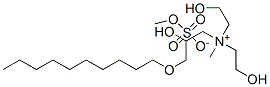 CAS#: 70776-67-9， (3-Decyloxy-2-Hydroxypropyl)Bis(2-Hydroxyethyl)Methylammonium Methyl Sulphate