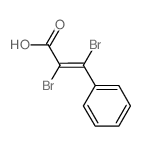 CAS 登录号：708-81-6， alpha,beta-二溴肉桂酸
