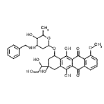 CAS#: 70844-19-8， 3-(1,2-Dihydroxyethyl)-3,5,12-trihydroxy-10-methoxy-6,11-dioxo-1,2,3,4,6,11-hexahydro-1-tetracenyl 3-(benzylamino)-2,3,6-trideoxyhexopyranoside