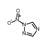 CAS 登录号：70890-80-1， 1-硝基-1H-1,2,4-三唑