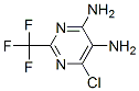 structure of CAS# 709-57-9, 6-Chloro-2-(Trifluoromethyl)-4,5-Pyrimidinediamine;[4-Amino-6-Chloro-2-(Trifluoromethyl)Pyrimidin-5-Yl]Amine;6-Chloro-2-(Trifluoromethyl)-4,5-Pyrimidinediamine;Nsc56144