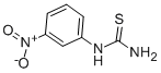 structure of CAS# 709-72-8, N-(3-Nitrophenyl)-Thiourea;St5171236;Aids-114921;Aids114921