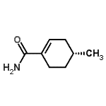 CAS 登录号：70905-14-5， (4R)-4-甲基-1-环己烯-1-甲酰胺