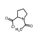CAS 登录号：70935-35-2， 1-乙酰基脯氨酰氯化物