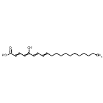 CAS#: 71030-39-2， 5-Hydroxy-2,4,6,8-icosatetraenoic acid
