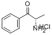 structure of CAS# 71031-15-7, S(-)-Cathinone Hydrochloride;(2S)-2-Amino-1-Phenyl-Propan-1-One;Cathinone;Pdsp1_001350