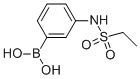 structure of CAS# 710348-41-7, 3-(Ethylsulfonamido)Phenylboronic Acid