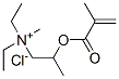 CAS#: 71085-11-5， Diethylmethyl[2-[(2-Methyl-1-Oxoallyl)Oxy]Propyl]Ammonium Chloride