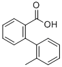 结构式 CAS# 7111-77-5, 2'-甲基-[1,1'-联苯]-2-羧酸