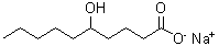 structure of CAS# 71186-53-3, Sodium 5-hydroxydecanoate;5-HYDROXYDECANOATE NA;5-hydroxydecanoate sodium salt;5-hydroxydecanoic acid sodium