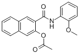 CAS#: 7128-79-2， [3-[(2-Methoxyphenyl)carbamoyl]naphthalen-2-yl] Acetate
