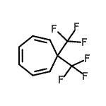 CAS 登录号：714-82-9， 7,7-二(三氟甲基)-1,3,5-环庚三烯