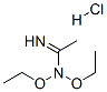 CAS 登录号：71411-92-2， N,N-二乙氧基乙脒单盐酸盐