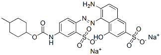 CAS#: 71412-37-8， Disodium 6-Amino-4-Hydroxy-5-[[4-[[[(4-Methylcyclohexyl)Oxy]Carbonyl]Amino]-2-Sulphonatophenyl]Azo]Naphthalene-2-Sulphonate