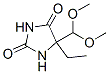 CAS 登录号：7146-46-5， 5-(二甲氧基甲基)-5-乙基-咪唑烷-2,4-二酮