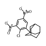 CAS 登录号：71466-68-7， 1-(2-氯-3,5-二硝基苯基)金刚烷