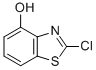 structure of CAS# 71501-29-6, 2-Chlorobenzothiazol-4-Ol;2-Chlorobenzothiazol-4-Ol