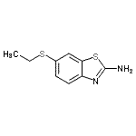 CAS 登录号：71680-87-0， 6-(乙硫基)-1,3-苯并噻唑-2-胺