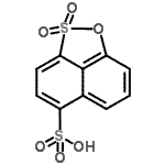 CAS 登录号：71735-36-9， 萘并[1,8-Cd][1,2]氧硫杂环戊烷-5-磺酸2,2-二氧化物
