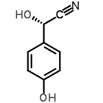 CAS 登录号：71807-09-5， (2S)-羟基(4-羟基苯基)乙腈