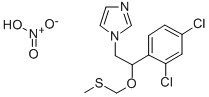 CAS#: 71821-11-9， 1-(2-(2,4-Dichlorophenyl)-2-((Methylthio)Methoxy)Ethyl)-1H-Imidazole Mononitrate