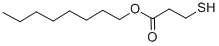 structure of CAS# 71849-93-9, Octyl 3-Mercaptopropionate;Propanethioic Acid S-Octyl Ester;Octyl 3-Mercaptopropionate