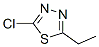 structure of CAS# 71859-81-9, 2-Chloro-5-Ethyl-1,3,4-Thiadiazole;Nsc75708;2-Ethyl-5-Chloro-1,3,4-Thiadiazole;Zinc01701726