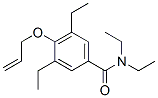 CAS 登录号：7192-69-0， 4-(烯丙氧基)-N,N,3,5-四乙基苯甲酰胺