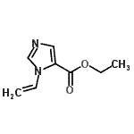 CAS 登录号：71925-09-2， 乙基1-乙烯基-1H-咪唑-5-羧酸酯