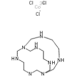 CAS 登录号：71963-57-0， 钴(3+)氯化物-1,3,6,8,10,13,16,19-八氮杂双环[6.6.6]二十烷(1:3:1)