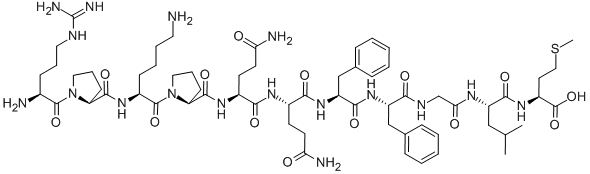 结构式 CAS# 71977-09-8, 11-L-蛋氨酸-物质 P