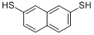 structure of CAS# 71977-56-5, 2,7-Naphthalenedithiol;2,7-NAPHTHALENEDITHIOL