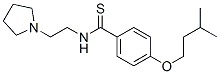 CAS 登录号：72004-14-9， 4-(3-甲基丁氧基)-N-(2-吡咯烷-1-基乙基)苯硫代甲酰胺