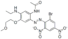 CAS#: 72066-86-5， N-[2-[(2-Bromo-4,6-Dinitrophenyl)Azo]-5-(Ethylamino)-4-(2-Methoxyethoxy)Phenyl]-Acetamide