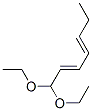 CAS 登录号：72102-75-1， (2E,4E)-1,1-二乙氧基庚-2,4-二烯