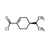 CAS#: 72233-48-8， (4S)-4-Isopropyl-1-cyclohexene-1-carbonyl chloride