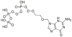 CAS 登录号：72235-82-6， [[2-[(2-氨基-6-氧代-3H-嘌呤-9-基)甲氧基]乙氧基-羟基-磷酰]氧基-羟基-磷酰]氧基膦酸