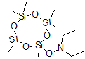 CAS 登录号：72259-79-1， N-乙基-N-[(2,4,4,6,6,8,8-七甲基环辛烷四硅氧烷-2-基)氧基]乙胺