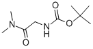 structure of CAS# 72287-76-4, Tert-Butyl N-[2-(Dimethylamino)-2-Oxoethyl]Carbamate;Tert-Butyl N-[2-(Dimethylamino)-2-Oxoethyl]Carbamate;Tert-Butyl N-[(Dimethylcarbamoyl)Methyl]Carbamate;Tert-Butyl 2-(Dimethylamino)-2-Oxoethylcarbamate